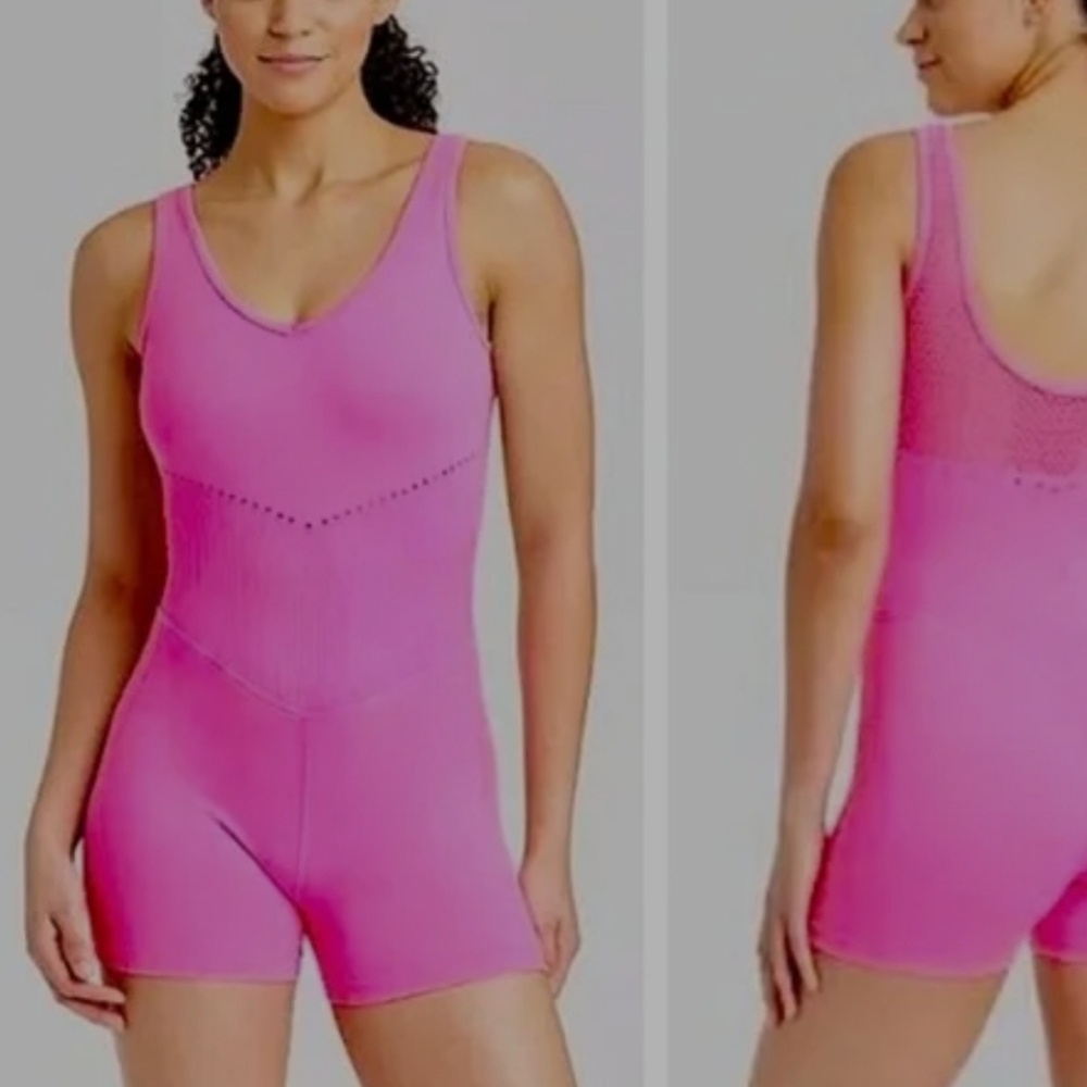 Seamless Pink Bodysuit